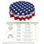 Nappe Drapeau 152x152cm