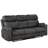 Lathyn Motion Sofa in Dark Grey