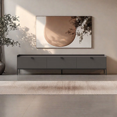 Italian style modern minimalist TV stand