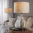 Botella 28" Glass Table Lamp with USB - Set of 2
