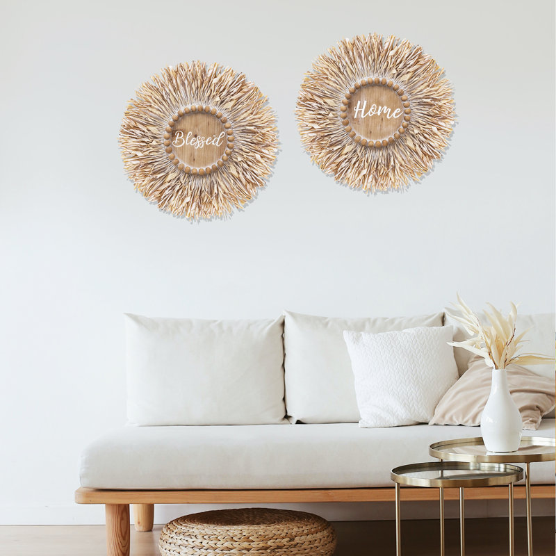 Ensemble de 2 décorations murales pour la maison