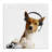 Gaming Dog with Headset Canvas, design by CAD Designs-43039375