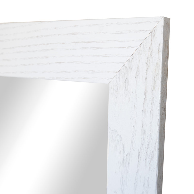 Miroir Ebark Designs Ebark, Blanc, 60 po x 33 po