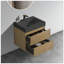 Meuble-lavabo mural rayé 24 po avec lavabo en céramique sans drain-1130725575-1130725560-1130725561