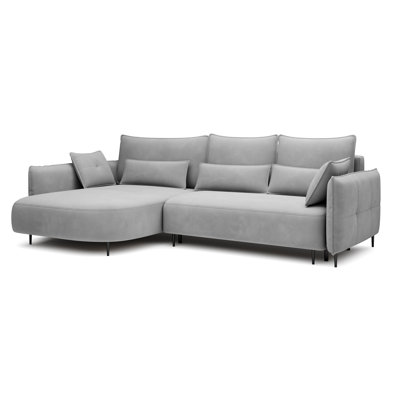 Bairo 3 Seater Fabric Reclining Sofa & Chaise