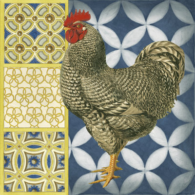 Classic Rooster II by Vision Studio - Wrapped Canvas Print