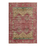 One-of-a-Kind Rectangle 7'8'' X 11' Hand Knotted Area Rug
