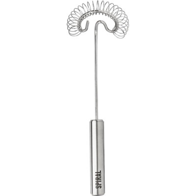 Tovolo 10-Inch Spiral Whisk in Stainless Steel for Gravies, Sauces, and Pan Bottoms