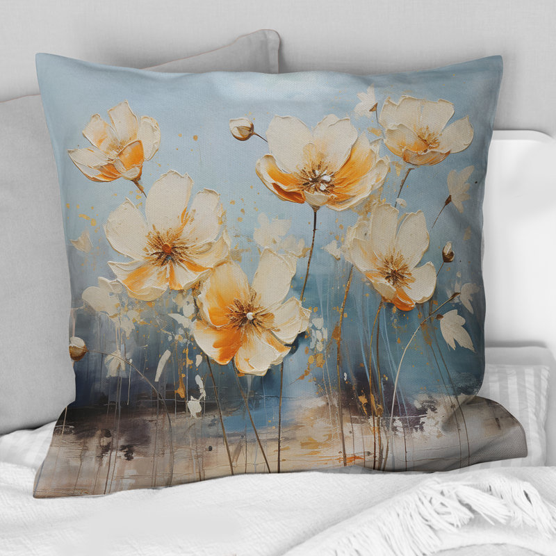 Impression romantique Teal Buttercups - Buttercups