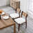 Farmhouse Solid Wood Dining Chairs With Braided Rope Backrest, Upholstered Dining Chairs For Dining Room Parlor-514316288-514316295