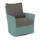 Lanai Upholstered Swivel Armchair