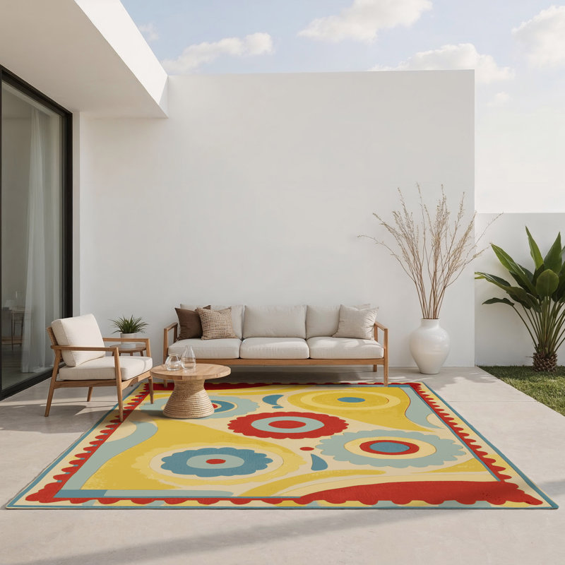 Tapis intérieur et extérieur Bold Strut, Rectangle 9 pi x 12 pi