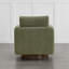 Fauteuil pivotant rembourré l 30 po avec base en bois Queensland Assiatou-1445559357