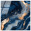 Art mural géode acrylique Deep Sea Geode III par Art Remedy, prêt à être accroché