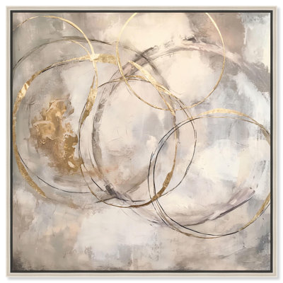 Dune Impressions III Canvas Minimalist Abstracts by Ivy Bronx