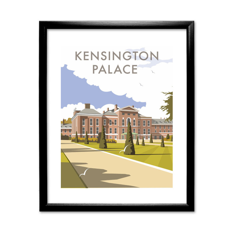 Dave Thompson - Single Picture Frame Print, Black