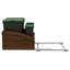 Collection Rev-A-Shelf Craftsman : Poubelles et bacs à compost doubles coulissants-135649712