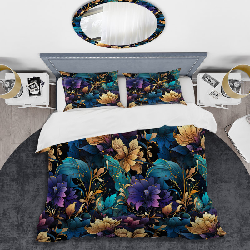 Ensemble de housse de couette Nouveau Victorian Elegance Victorian, Housse de couette pour très grand lit et 2 très
