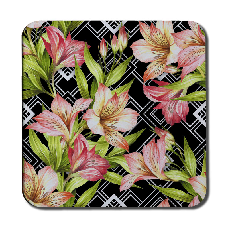 Square 6 Piece Coaster Set