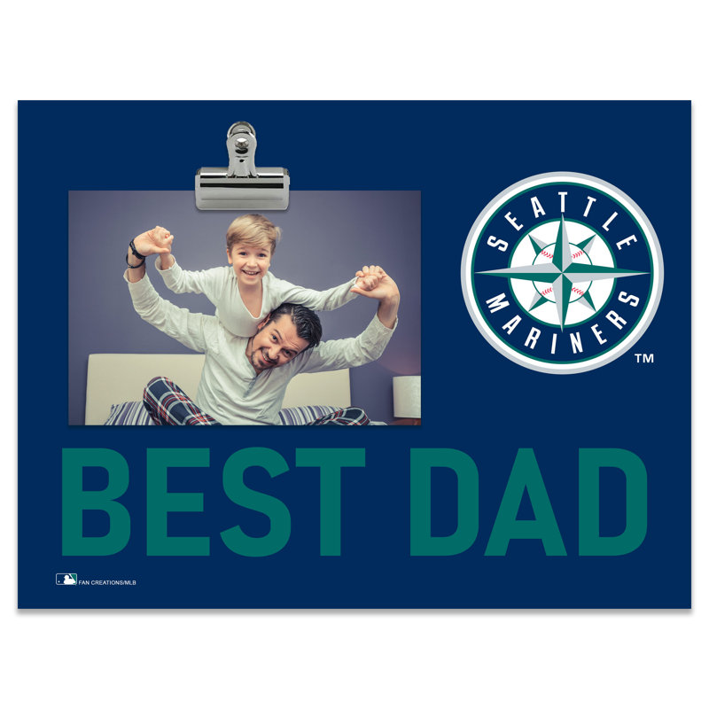 Cadre de clip Seattle Mariners Bright Line - Best Dad