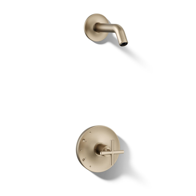 Purist® Shower Faucet, Vibrant Brushed Bronze