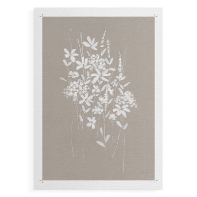 Delicate Botanicals I - Impression sur toile seulement - NON-CADRE