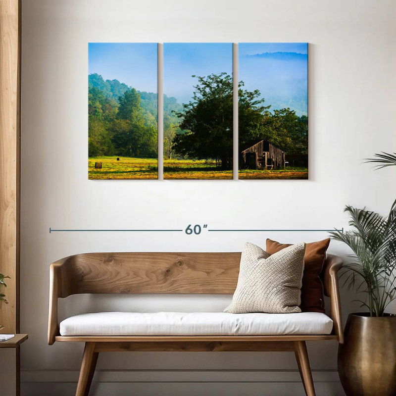 Lilie Old Ozarks Barn, 28" H x 45" W