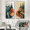 Emerald River Into The Birtchwood Forest I - Collection d'art sur toile 2 panneaux