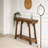 Farmhouse 2-Tier Sofa Table Entryway Table with Storage Shelf