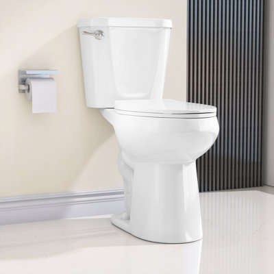 1.28 GPF Two-Piece Toilet Elongated Height with Soft Closing Seat