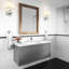 Alma 30.25" Wall Mounted Single Bathroom Vanity with Top-201897540