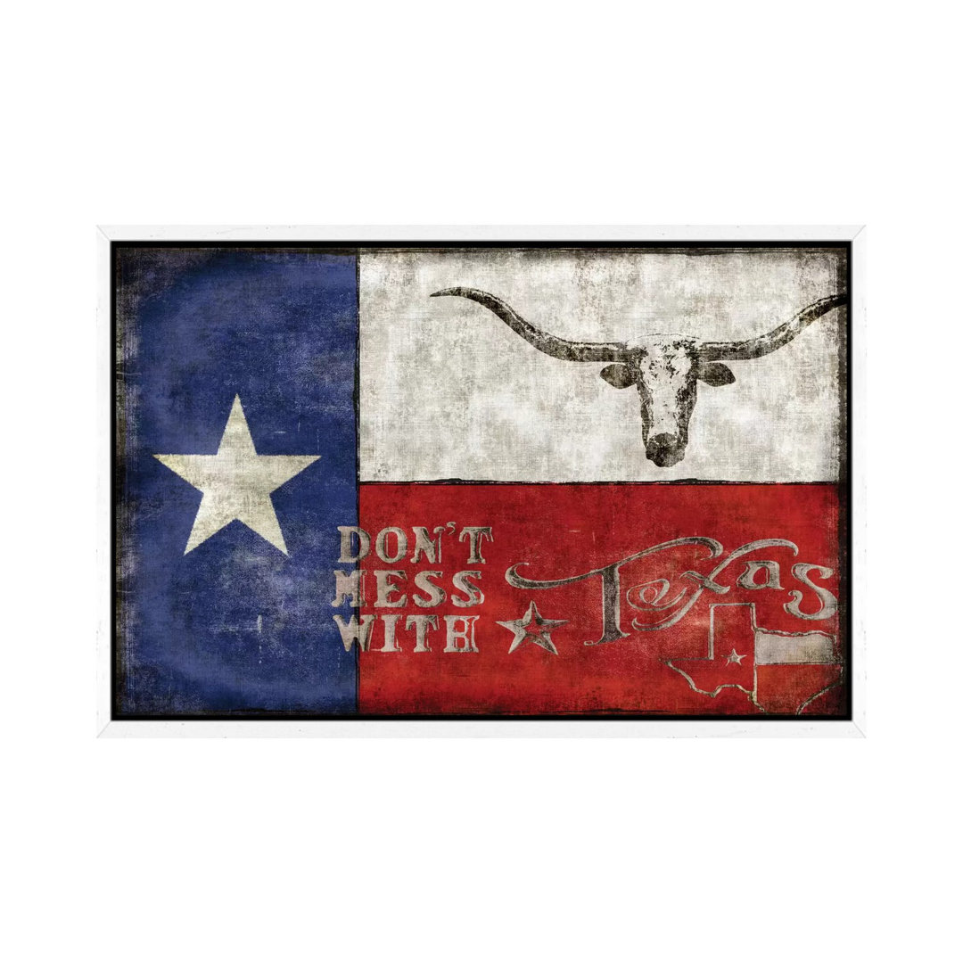 Leinwandbild Texas Proud von Luke Wilson