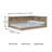 Teddy Bed with Bookcase -597738484-597738487