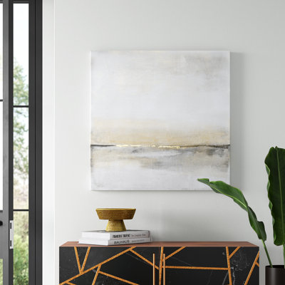 Horizontal Flow I by Timothy O' Toole - Wrapped Canvas Painting