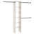 SuiteSymphony Starter Tower Closet Organizer-107384370