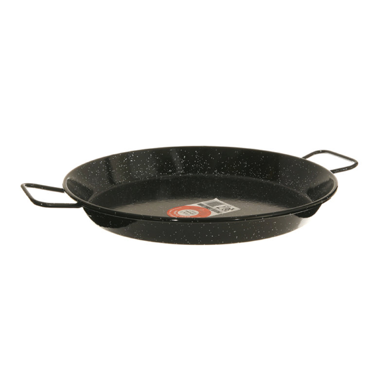Poêle à paella en acier émaillé Garcima, 14 po