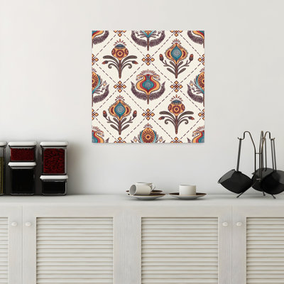 Contemporary Art Geometric Organic Contemporary Tree Flower Art