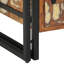 40cm W Iron Bedside Table