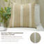 Housse de coussin Art Fab Fabine - Élégant accent de lin, Saat Samundar-109434555-109434551-109434546