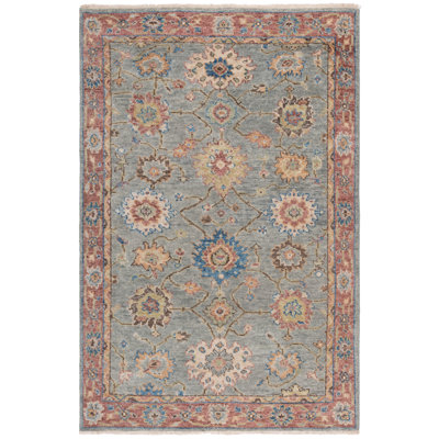 Samarkand Hand Knotted Wool Oriental Rug