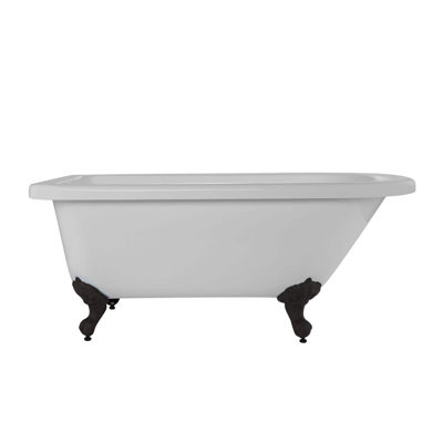 Savanna 59'' x 29'' Soaking Acrylic Bathtub