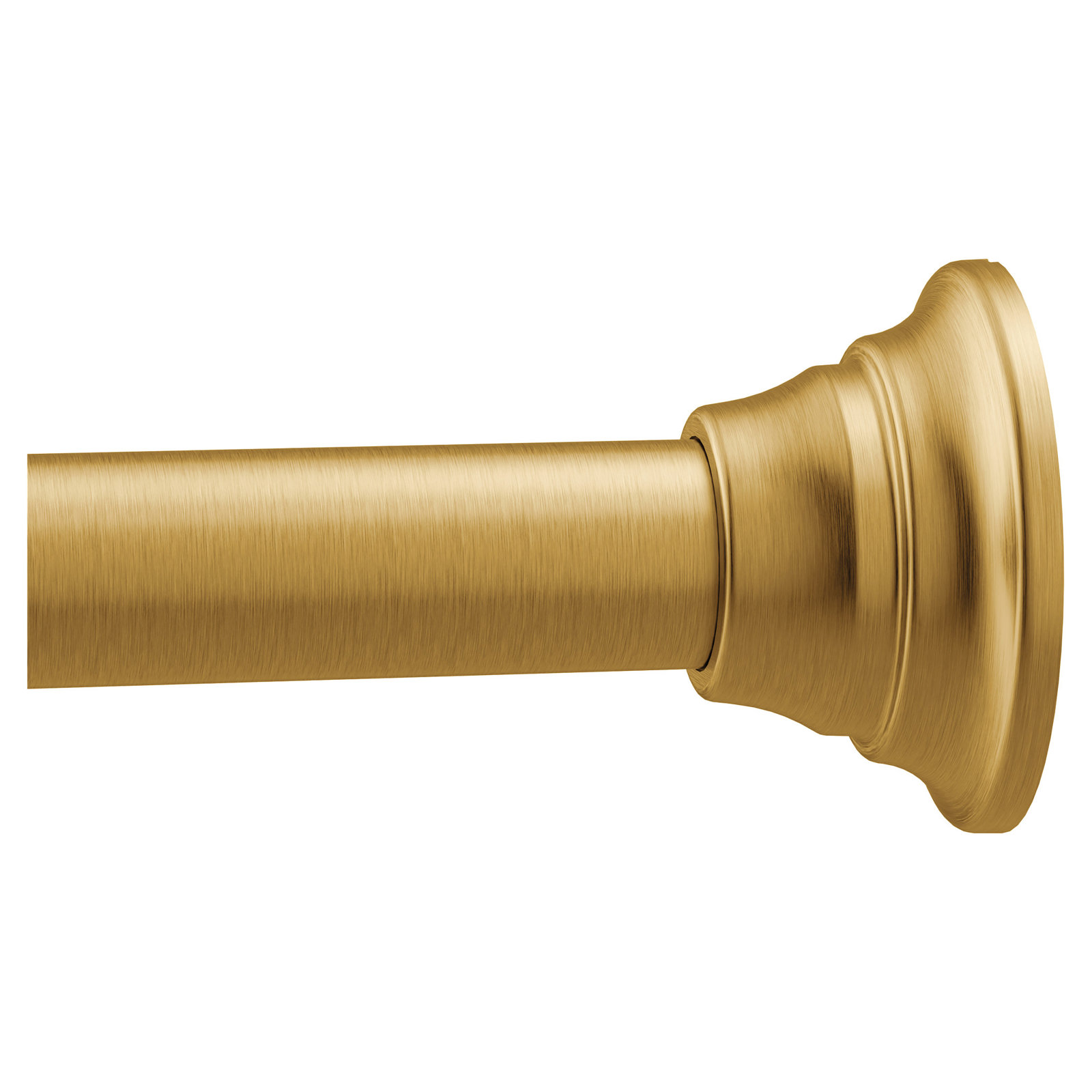 Moen® Adjustable Tension Shower Curtain Rod, Gold