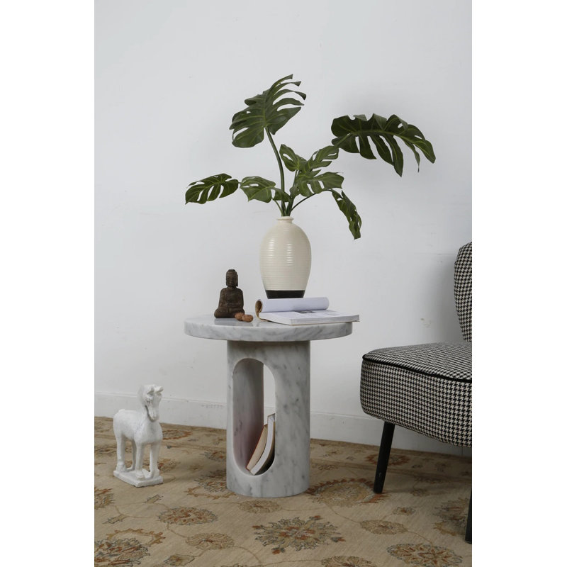 Marble End Table