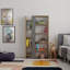 Lift Modern Bookcase Display Unit – 5-Tier Freestanding Storage – 80x29x151 cm-70801174