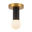 1 - Light LED Semi Flush Mount-1187281045