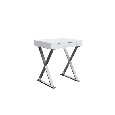 Gavril Stainless Steel Writing Desk