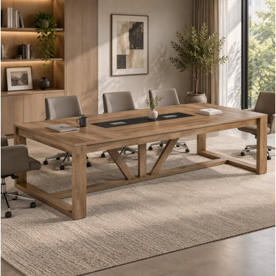 8FT Conference Table, Large Office Conference Table