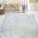 Oakton Hand Tufted Wool/Cotton/Latex Oriental Rug in Ivory/Blue