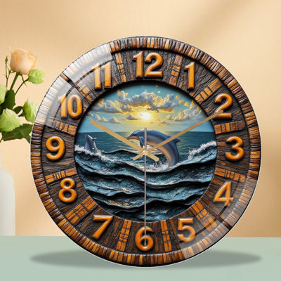 Horloge murale 12 po