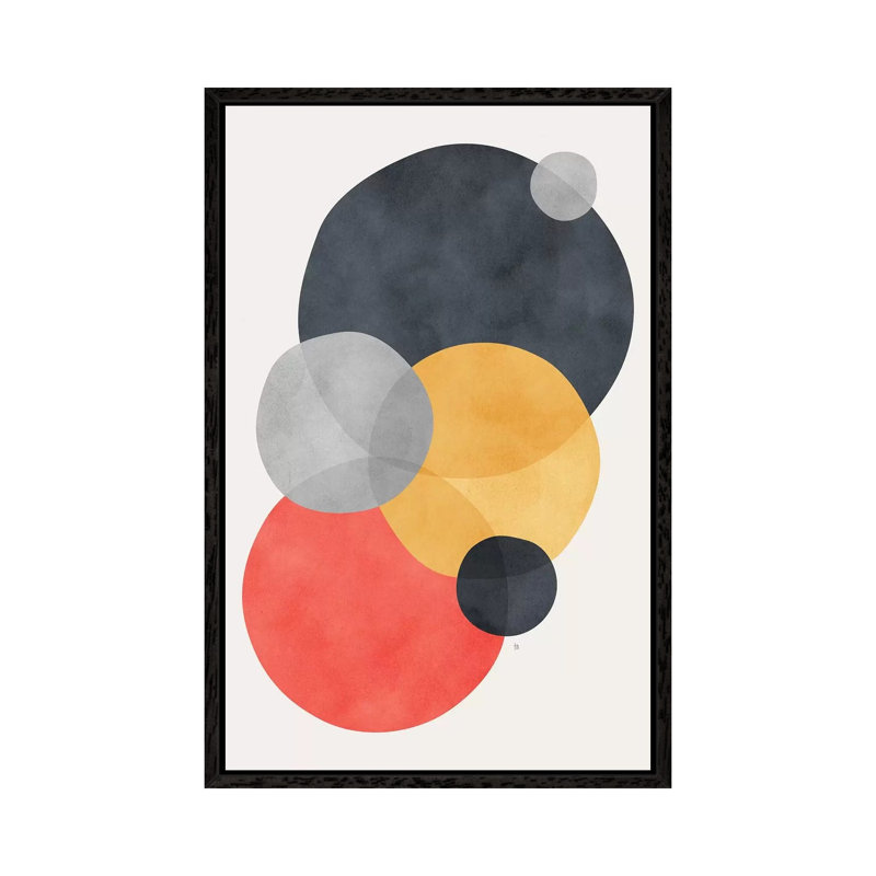 Sphera by Tracie Andrews - Print on Canvas, Black Framed, 66.04 cm H x 45.72 cm W